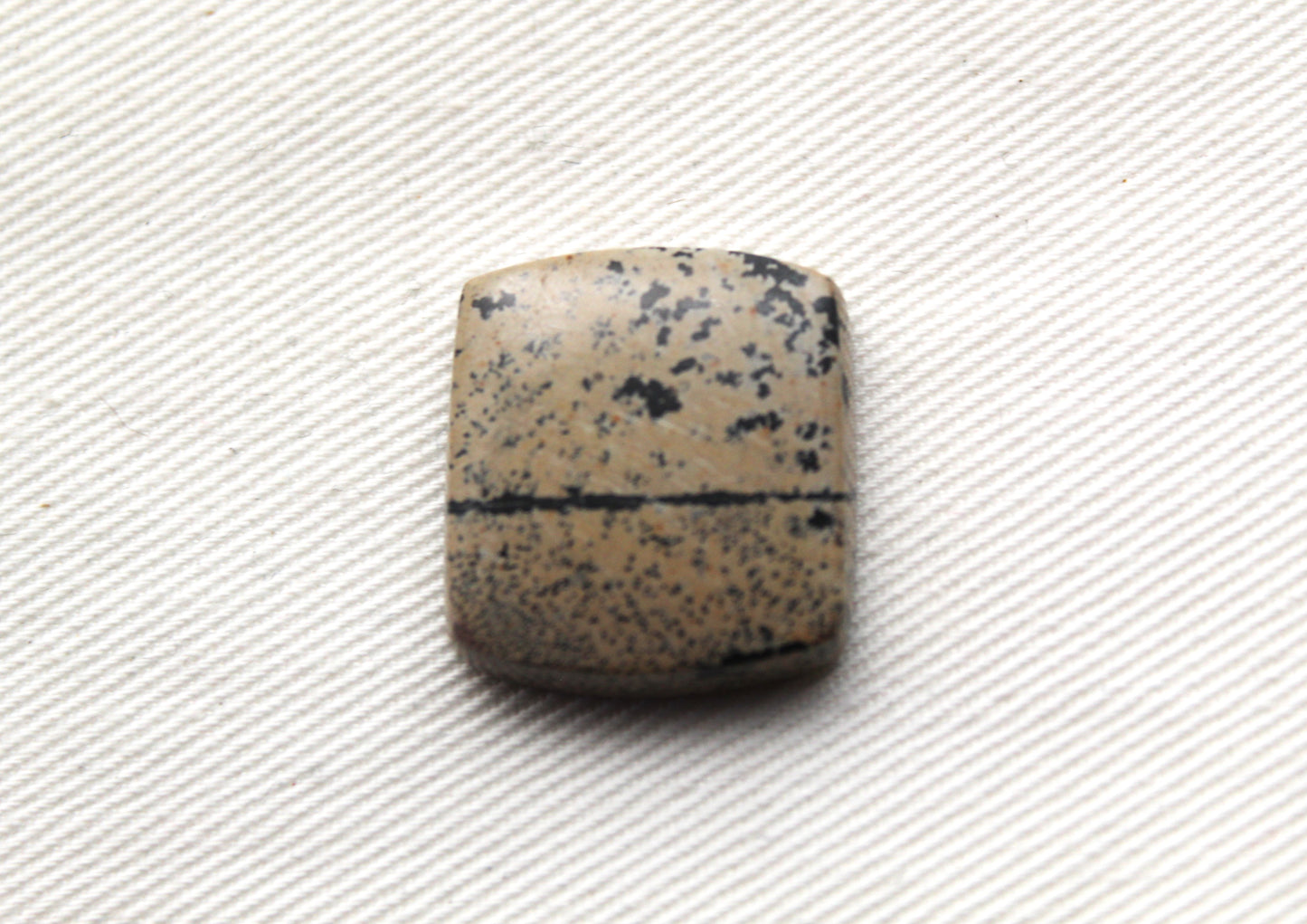 Dendritic Jasper Cabochon Gemstone rectangle