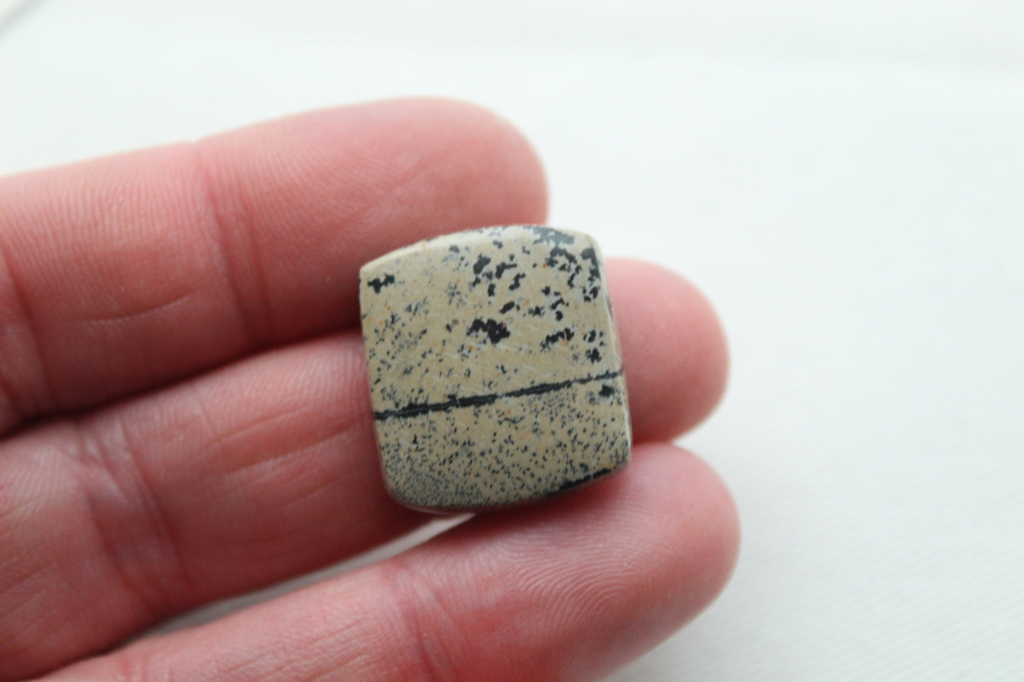 Dendritic Jasper Cabochon Gemstone rectangle