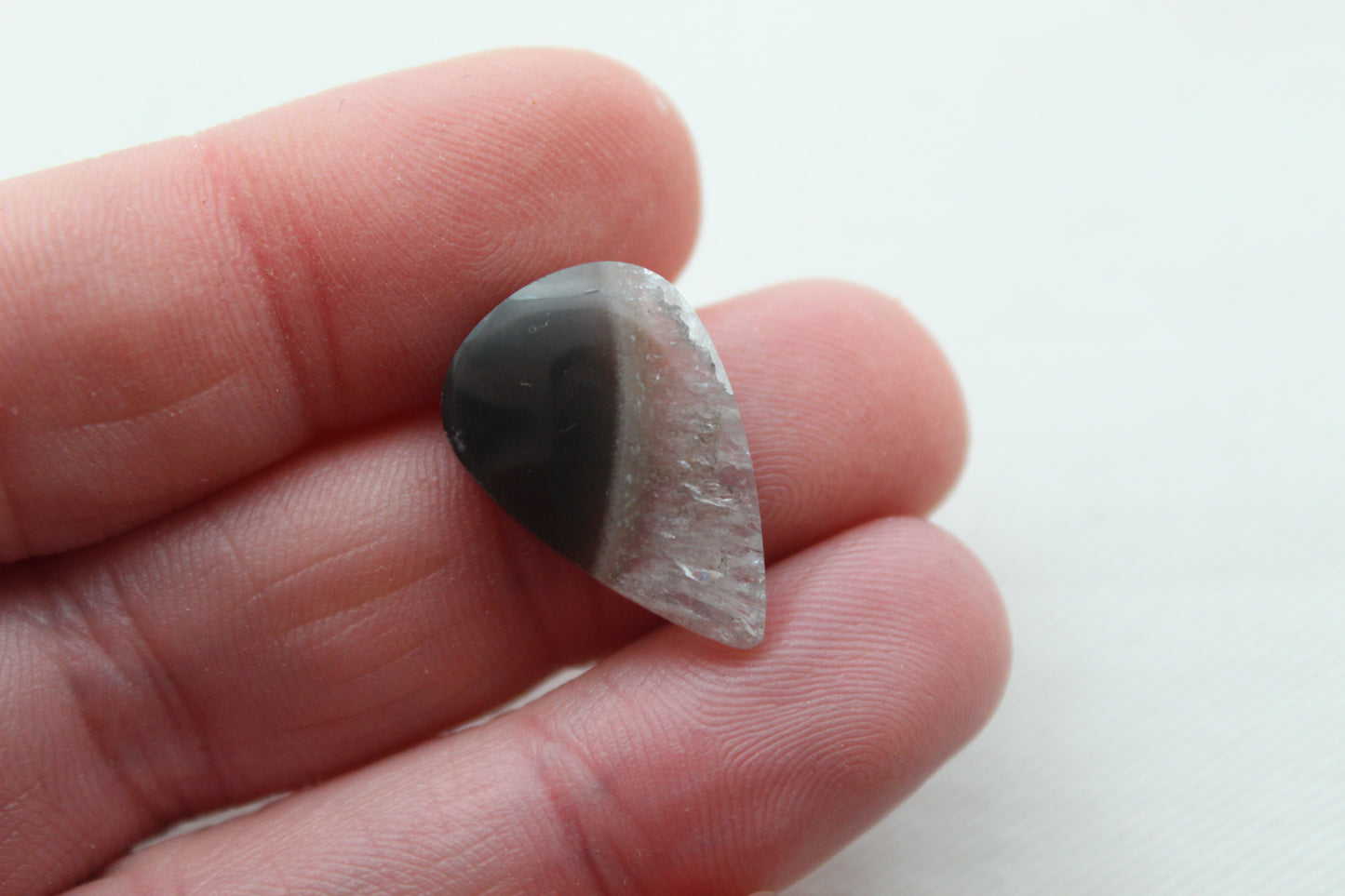 Small Pair Indonesian Timor Agate Cabochons gemstone natural