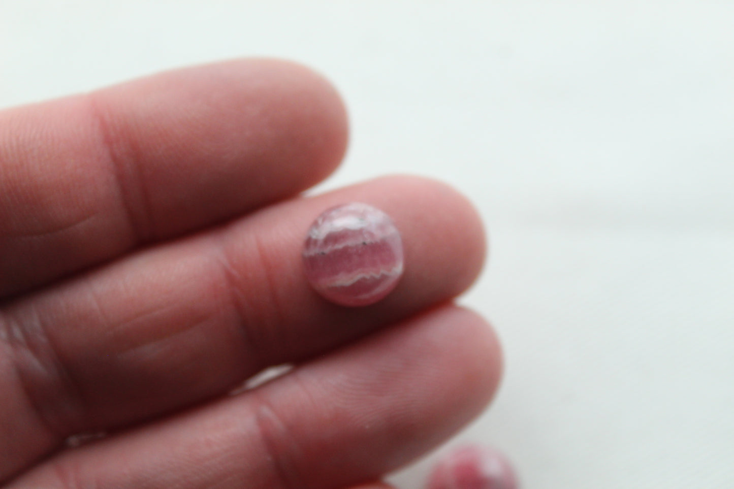 FOUR Amazonite Cabochon ovale pierre gemme 8x10MM vert