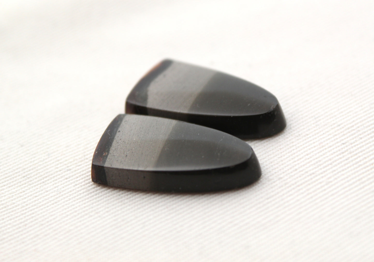 Indonesian Picture Jasper Pair Cabochons gemstones