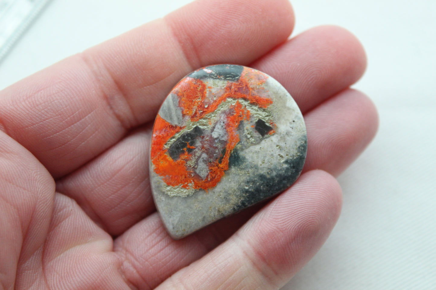 Large Lava Flow Jasper cabochon Gemstone