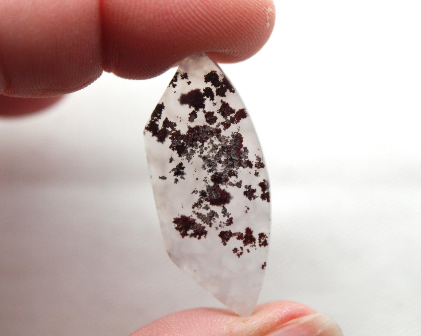 Red Moss Agate Freeform Cabochon Gemstone natural