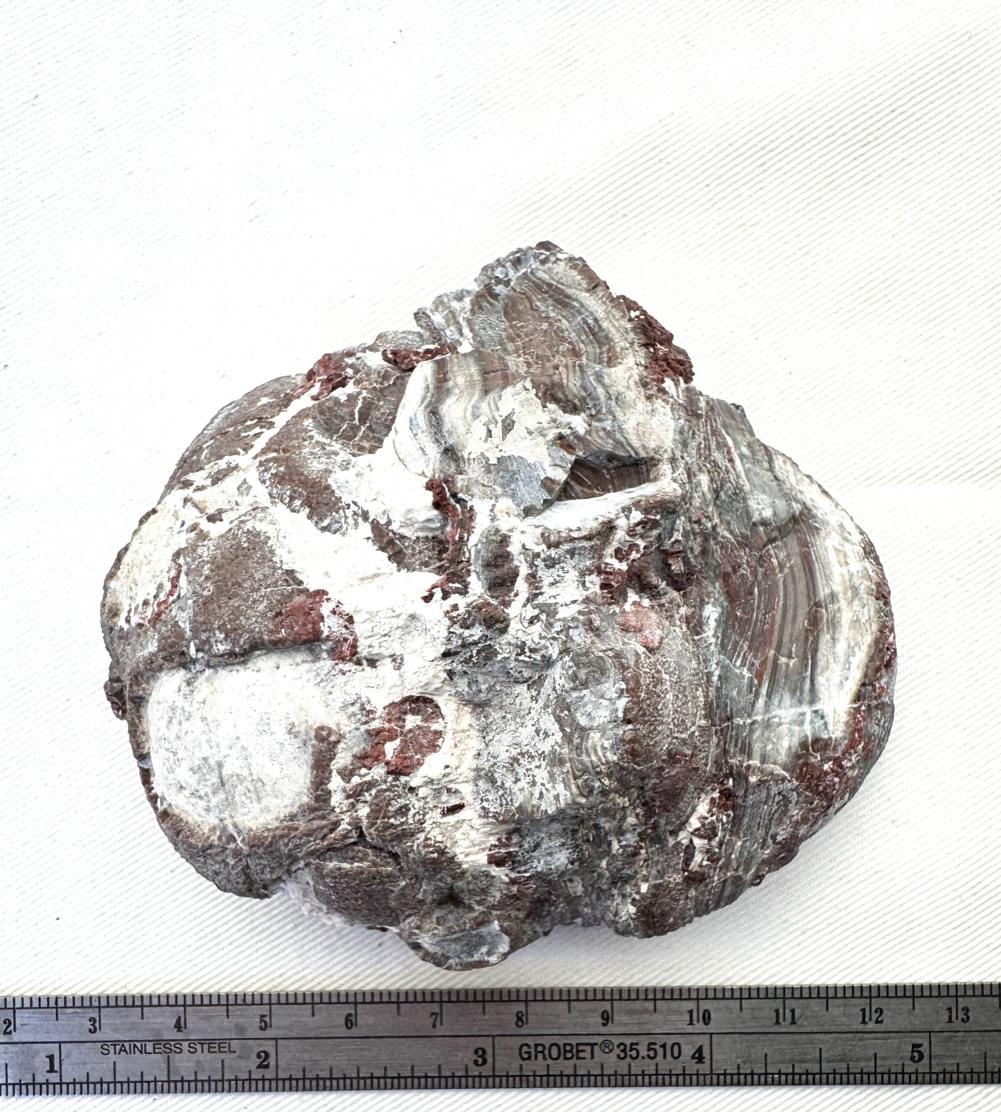 Thunder egg fluorescent Nodule polished Half nodule