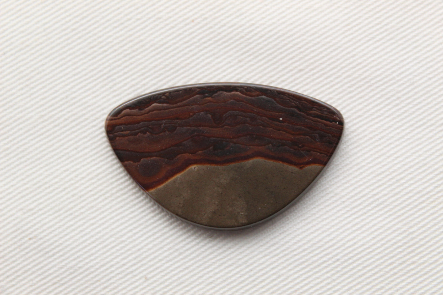 Deschutes Jasper Thin Cabochon &nbsp;beige brown gemstone