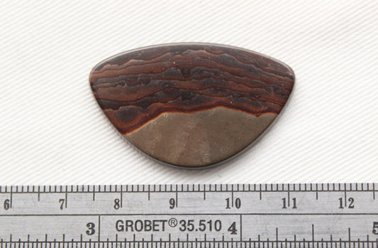 Deschutes Jasper Thin Cabochon &nbsp;beige brown gemstone