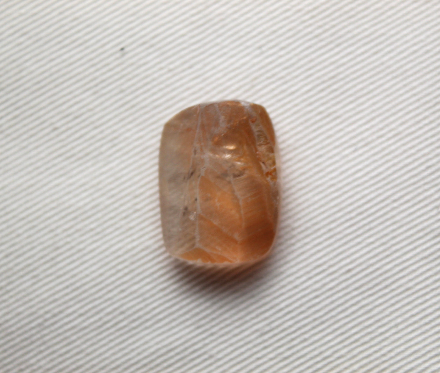 Surface Citrine Cabochon Gemstone yellow clear rectangle