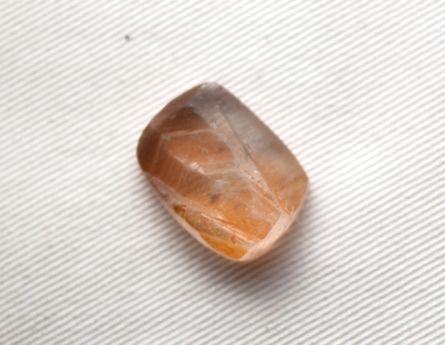 Surface Citrine Cabochon Gemstone yellow clear rectangle