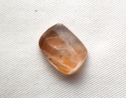 Surface Citrine Cabochon Gemstone yellow clear rectangle