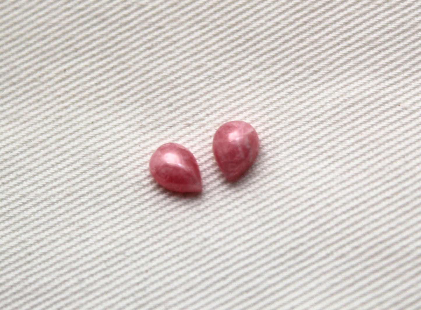 FOUR Amazonite Cabochon ovale pierre gemme 8x10MM vert