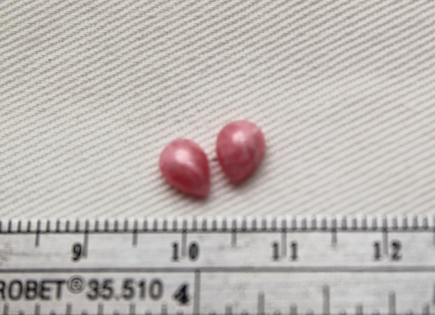 FOUR Amazonite Cabochon ovale pierre gemme 8x10MM vert