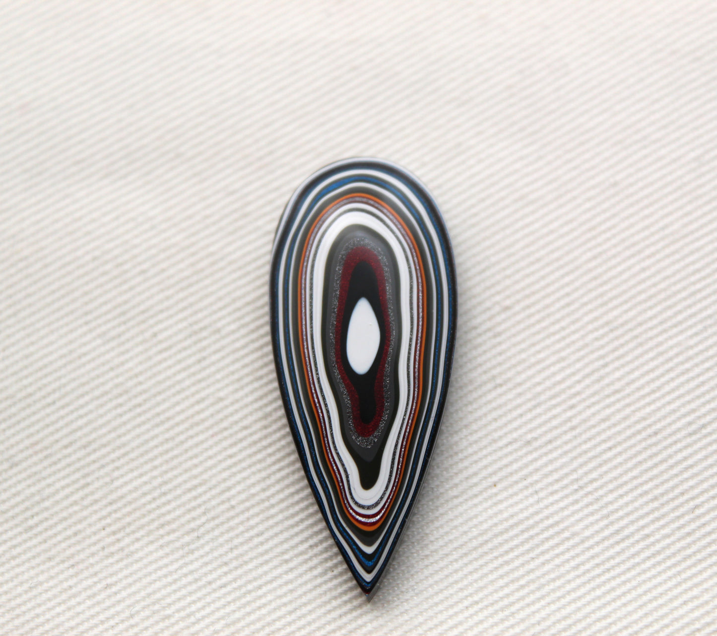 Fordite Cabochon teardrop multicolors