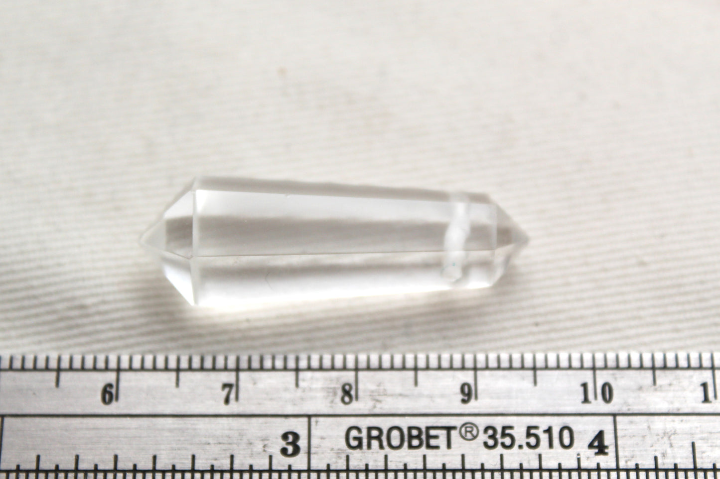 Crystal Quartz double point Tower gemstone pendant size DRILLED