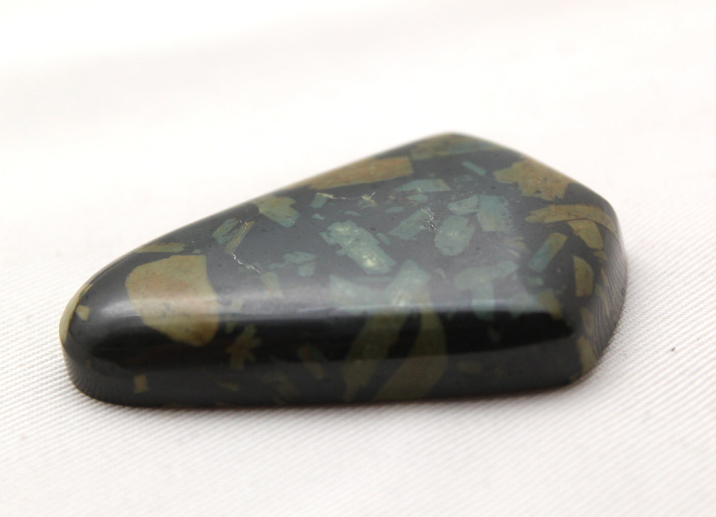 Extra Large Green Chinese writing stone Gemstone