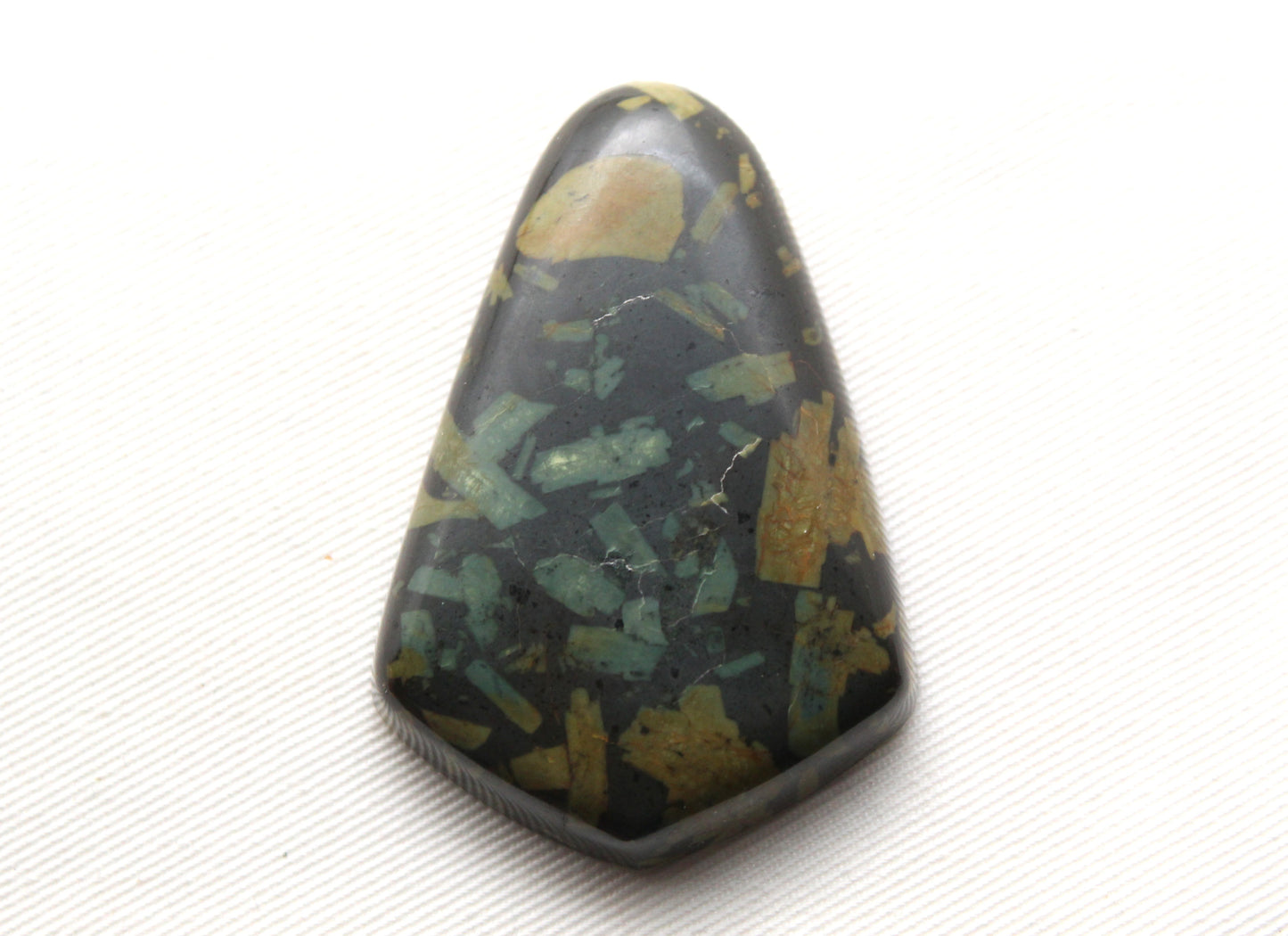 Extra Large Green Chinese writing stone Gemstone