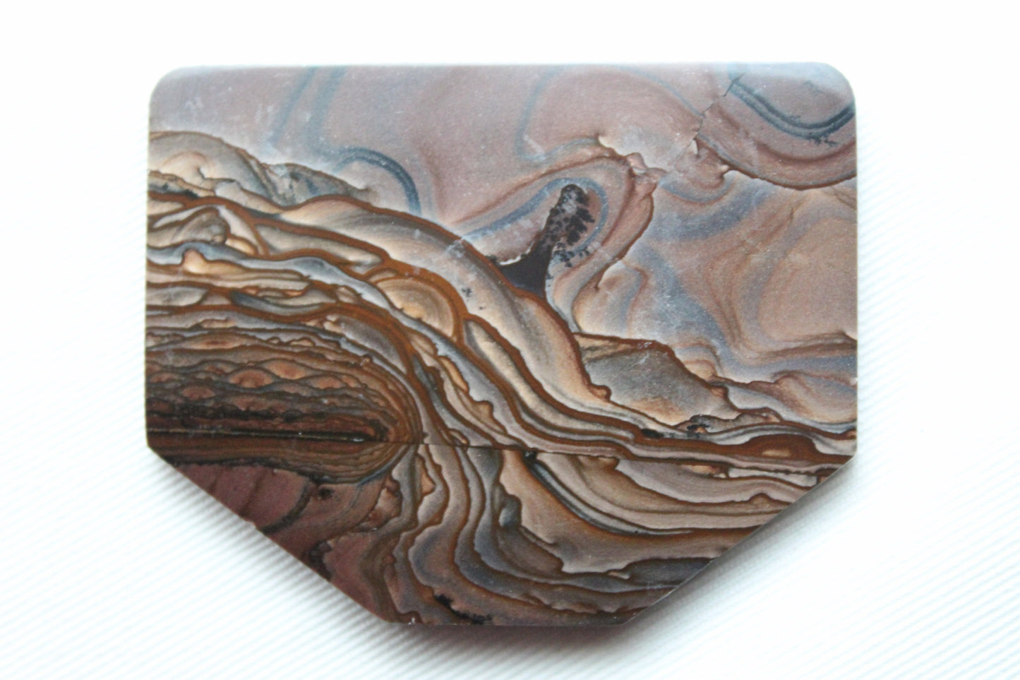 Deschutes Jasper Cabochon beige brown gemstone Large