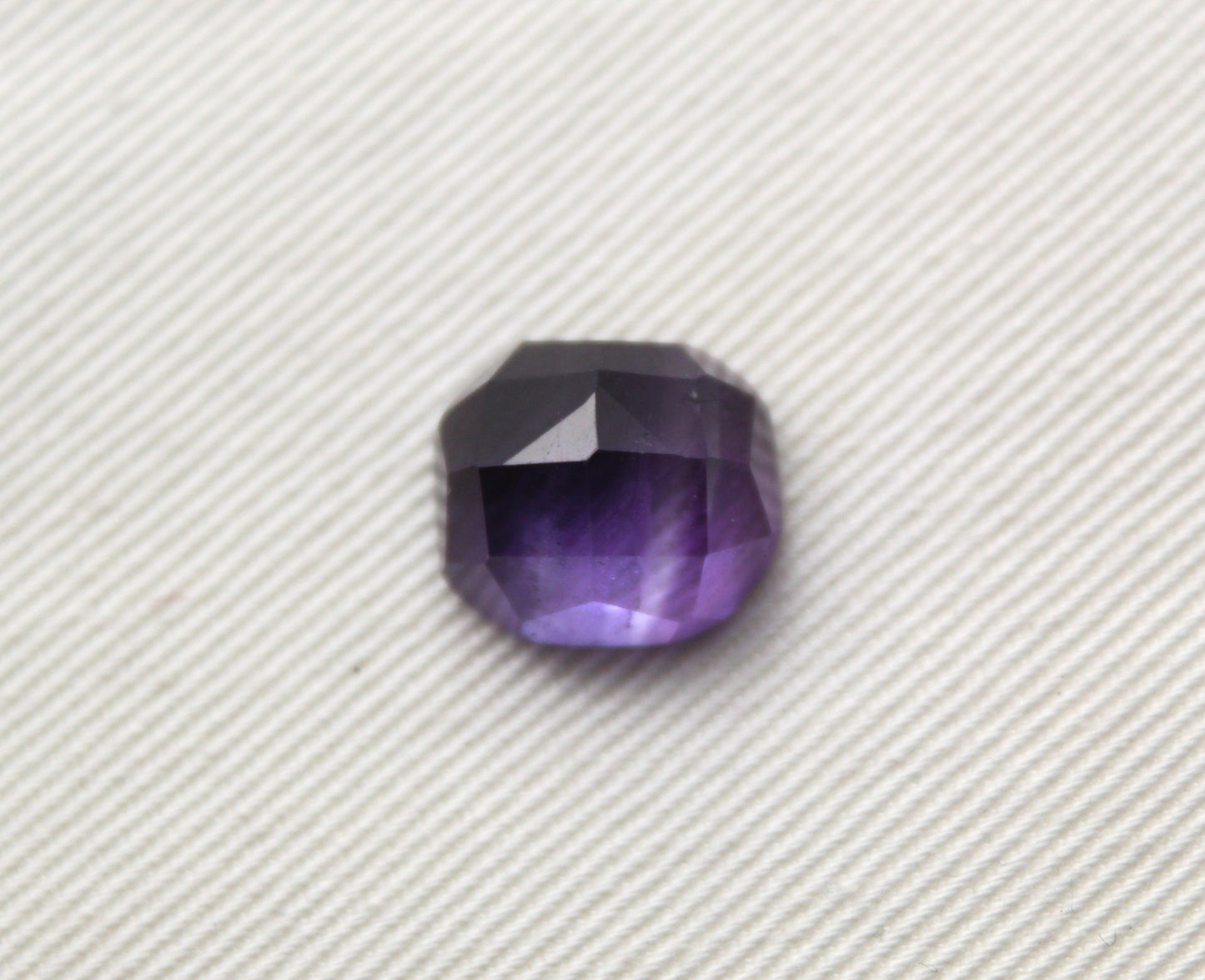 Amethyst faceted Cabochon Gemstone purple