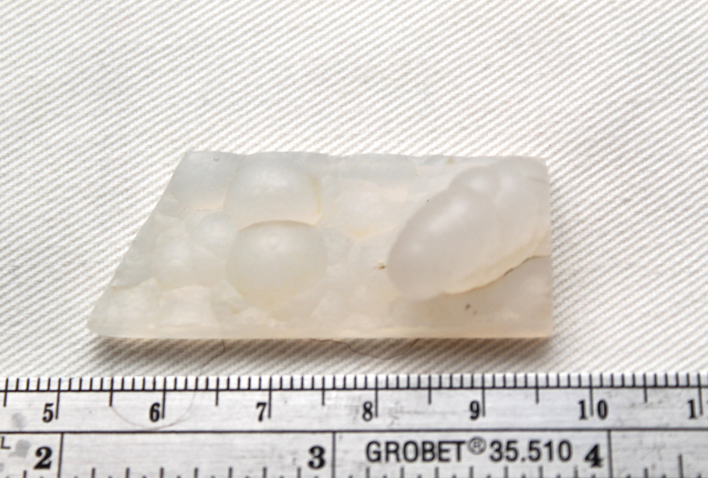 Botryoidal Agate Cabochon Indonesian Gemstone white