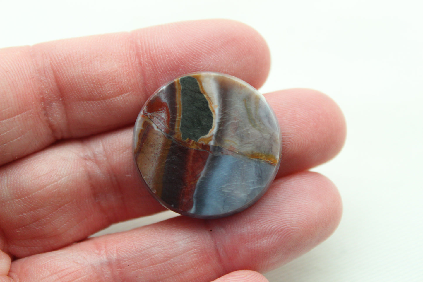 Multicolor Jasper Cabochons Gemstone round 27MM