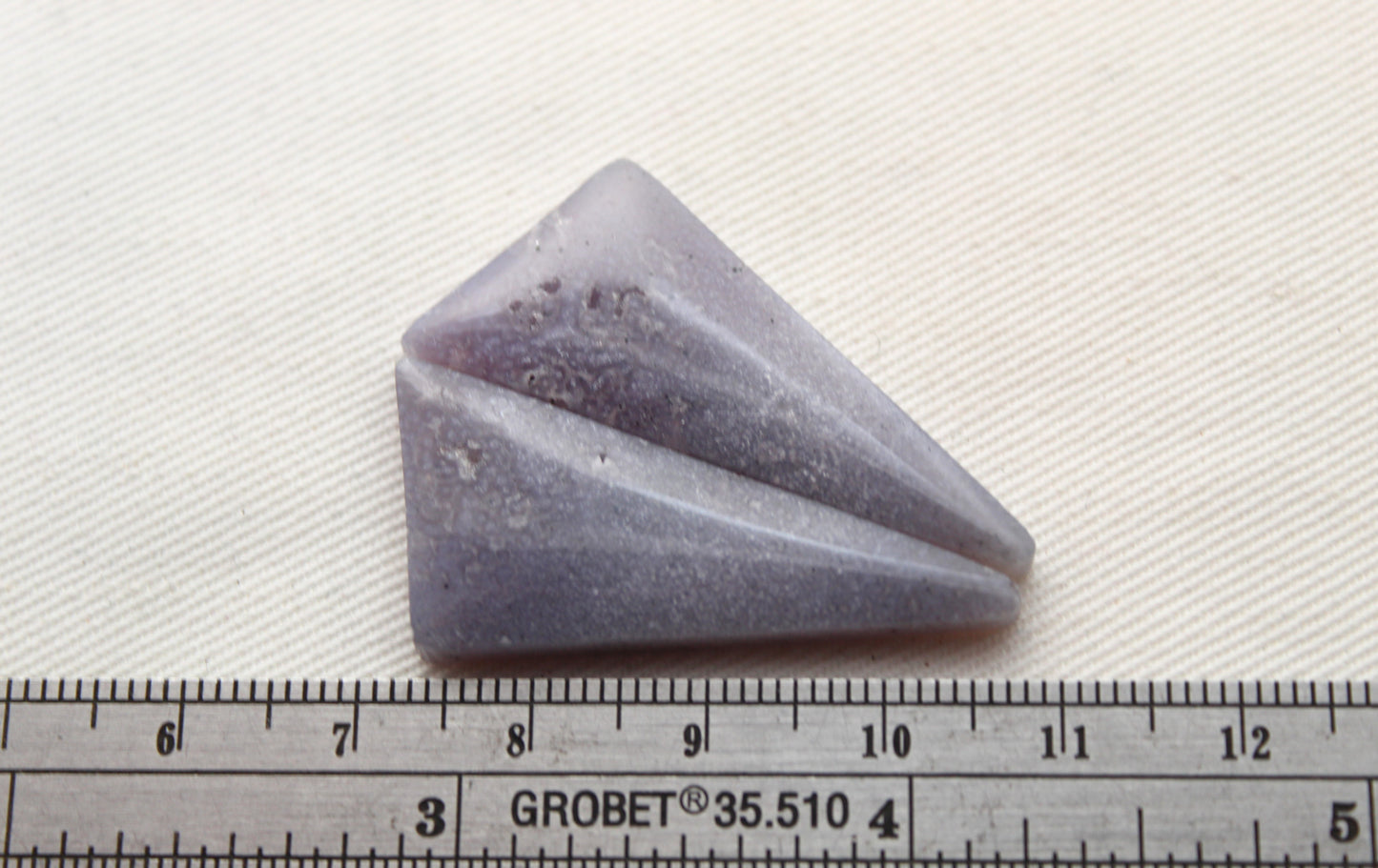 Paire Cabochons Agate Raisin Violet pierres gemmes naturelles