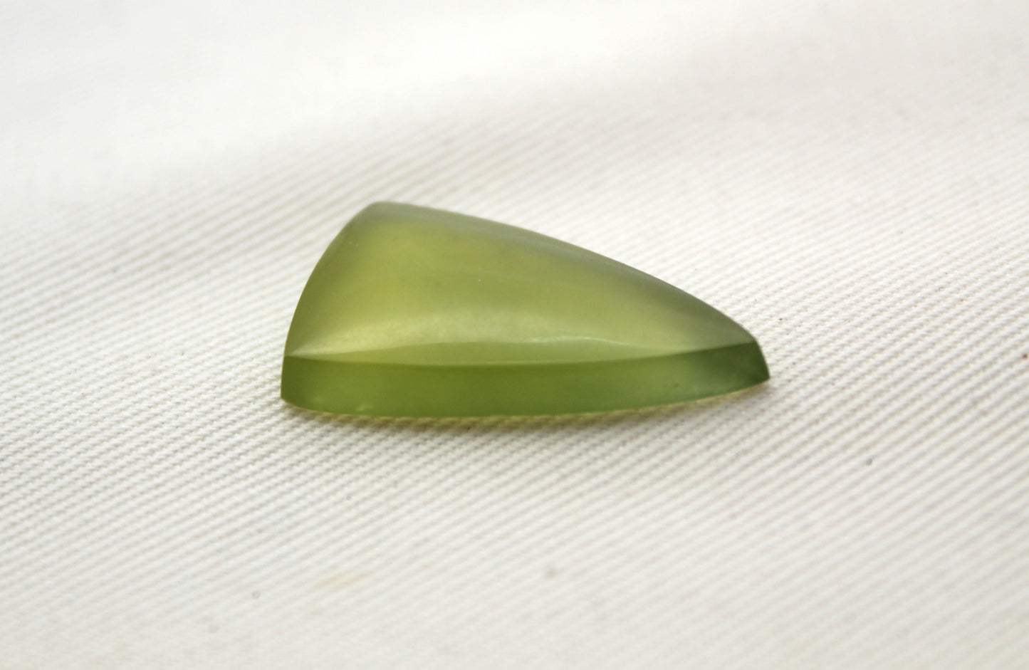 One Vesuvianite Cabochon Gemstone light green