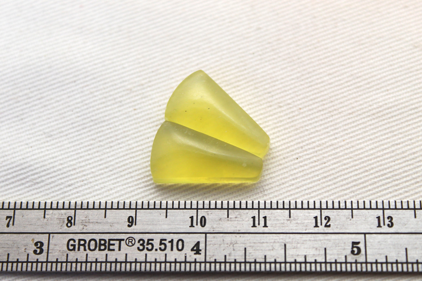 Small Vesuvianite Cabochon Pair Gemstone light green