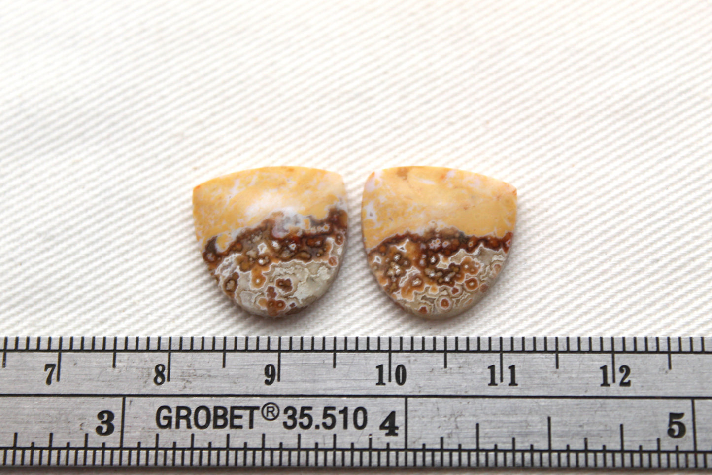 SMALL River Jasper Cabochon Pair Gemstone