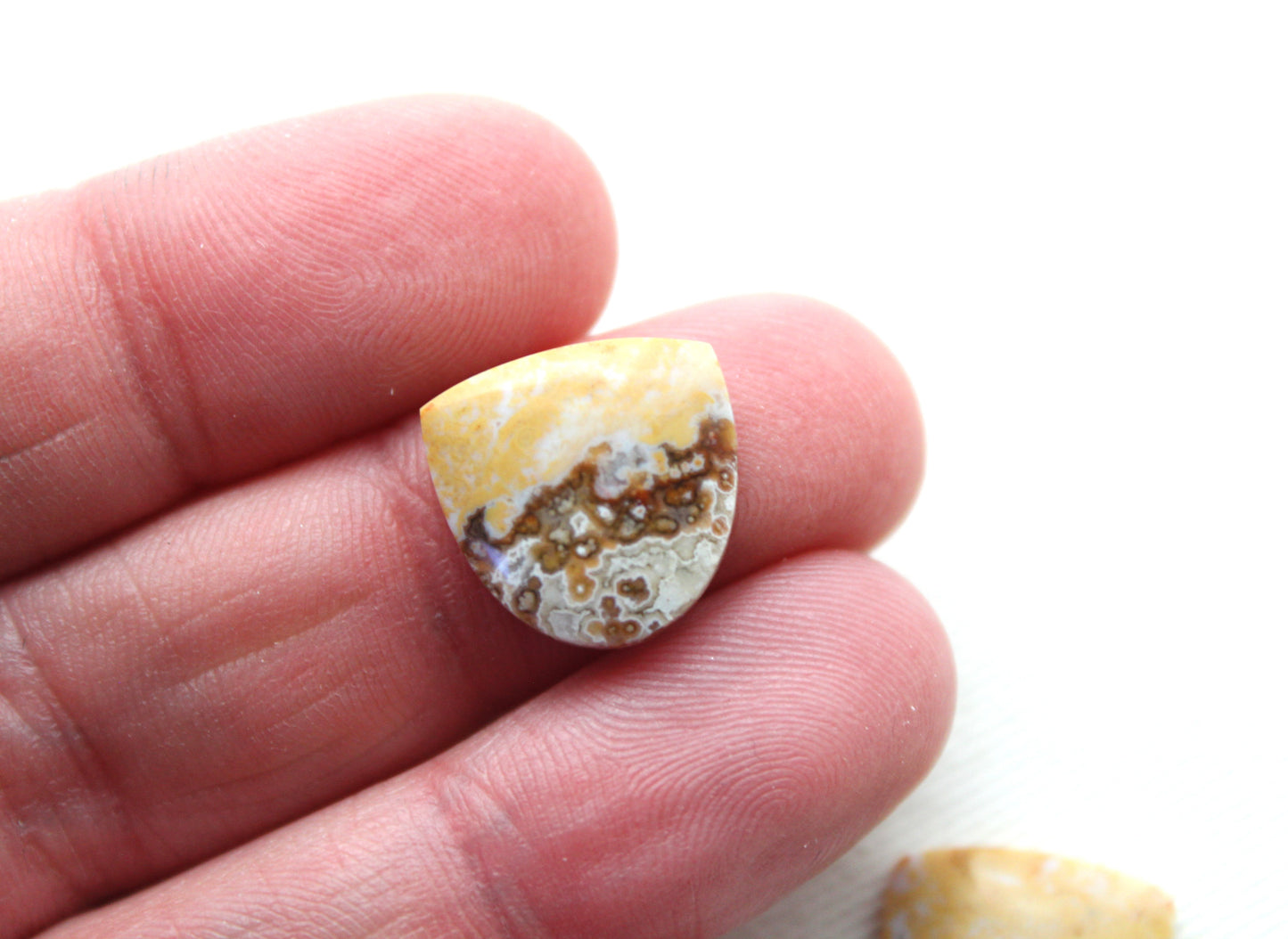 SMALL River Jasper Cabochon Pair Gemstone