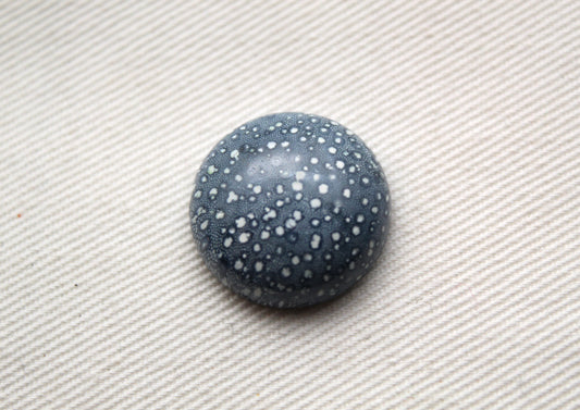 Pierre précieuse de corail éponge bleu 15X20MM ovale