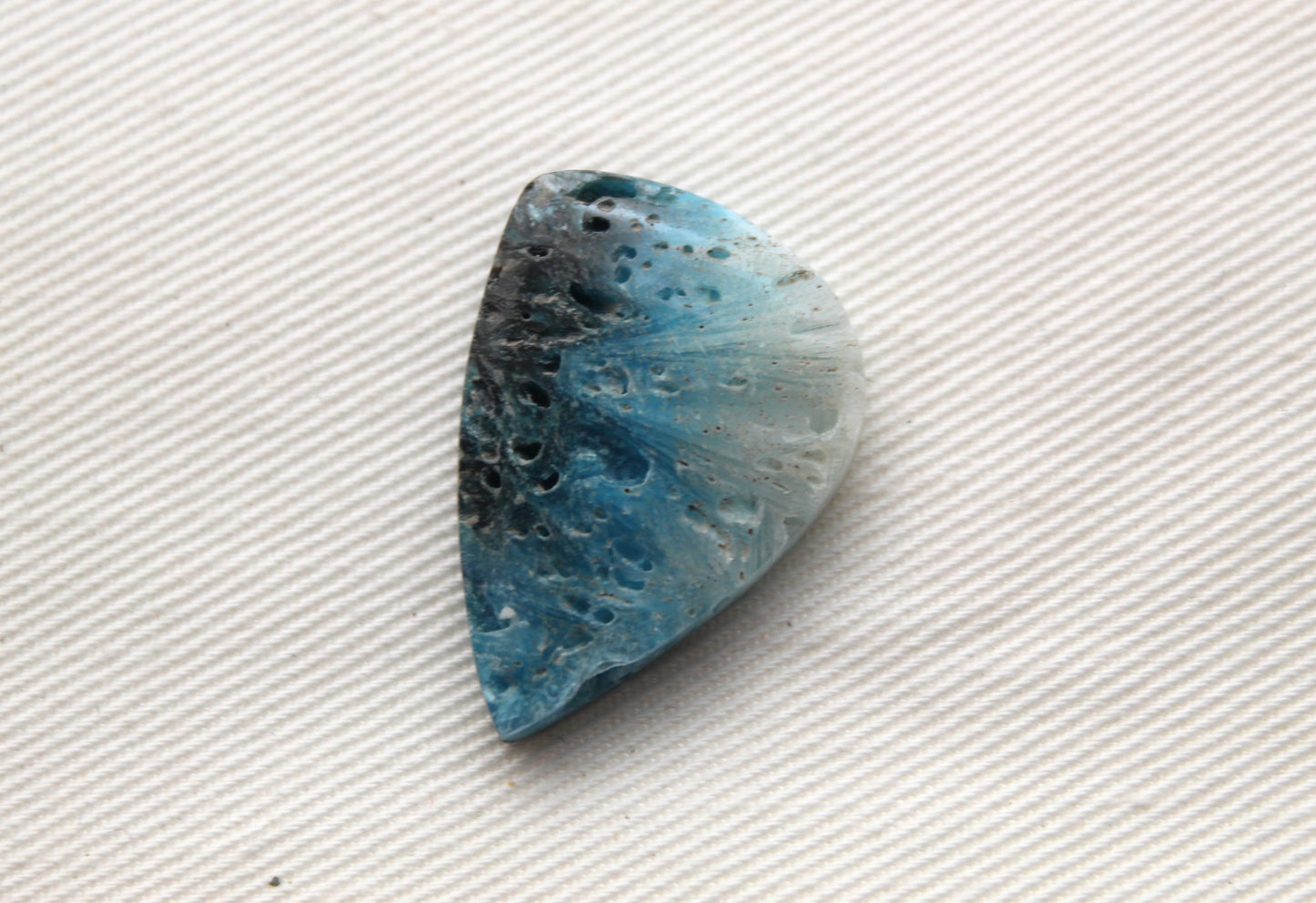 One Blue Ice Agate freeform Cabochon Gemstone