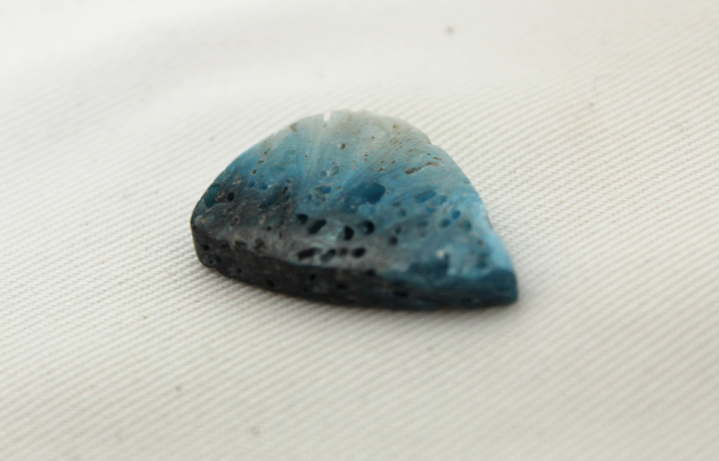 One Blue Ice Agate freeform Cabochon Gemstone