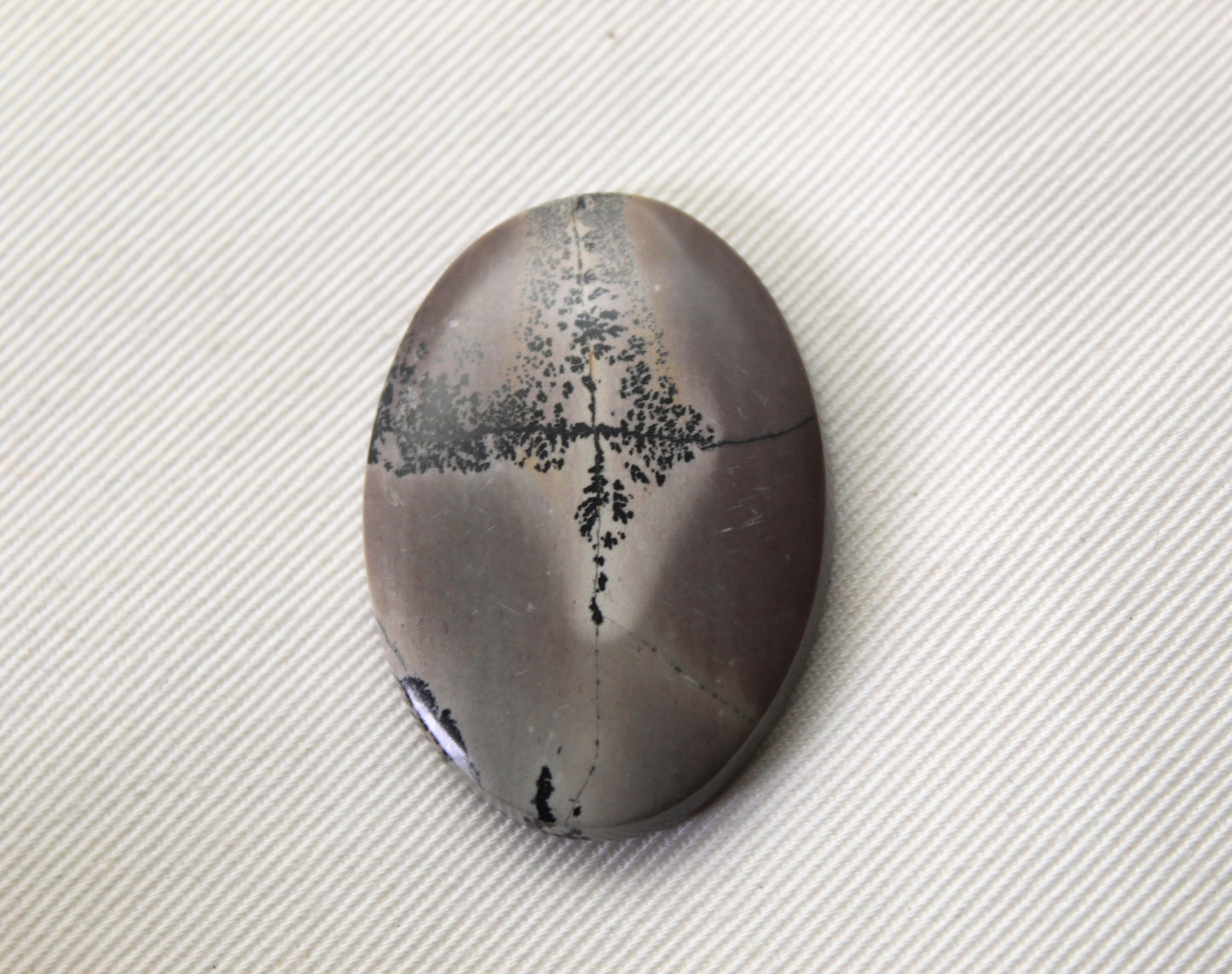 Dendritic Jasper Cabochon Gemstone Oval