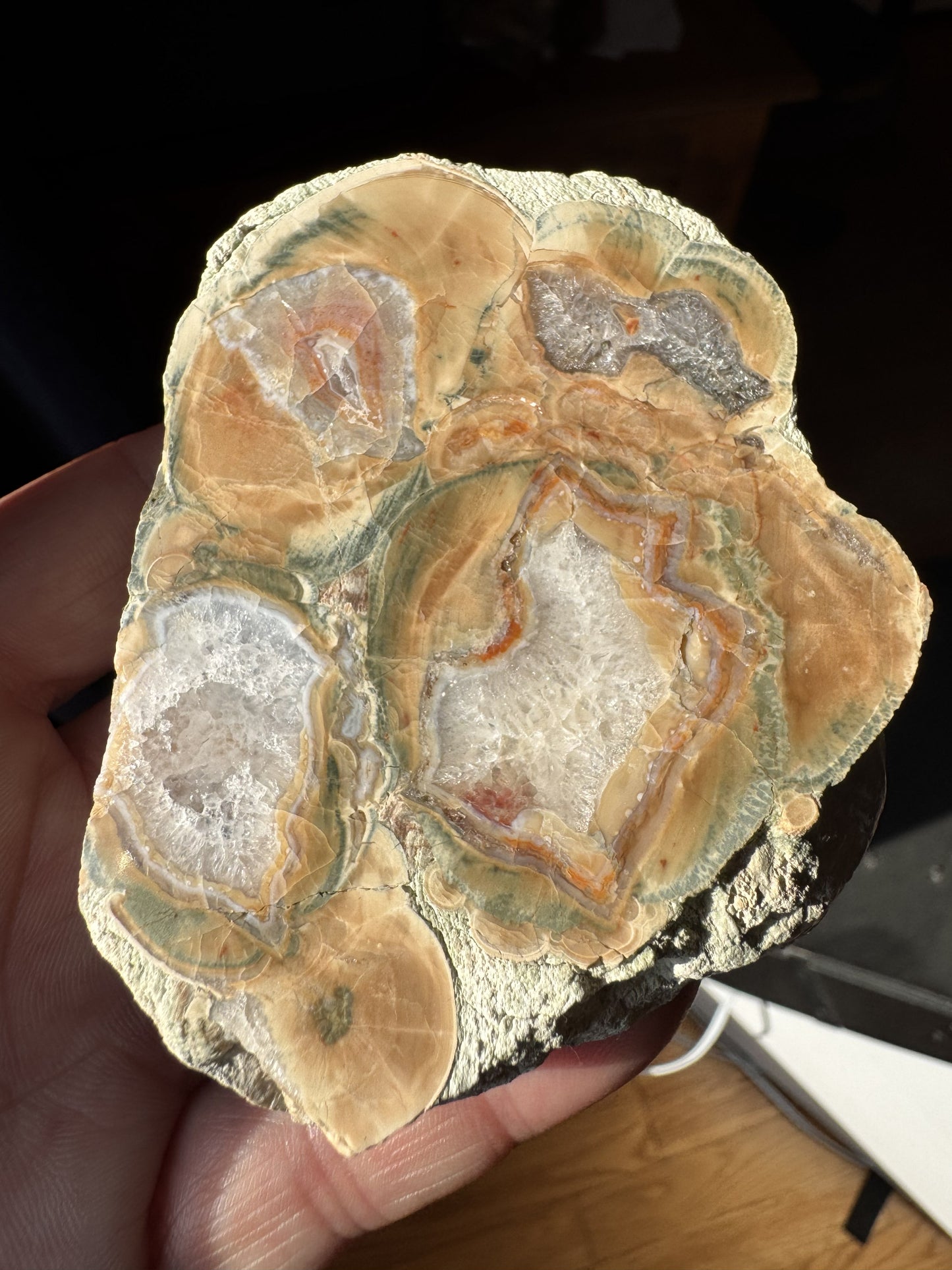 Beautiful Natural Agate Mont Lyall Canada Chunk