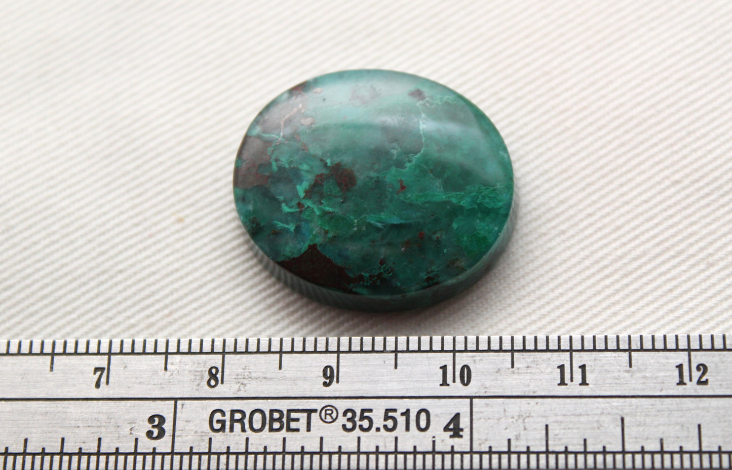 Chrysocolla Malachite Cabochon Blue Gemstone Oval Sierra Cobre