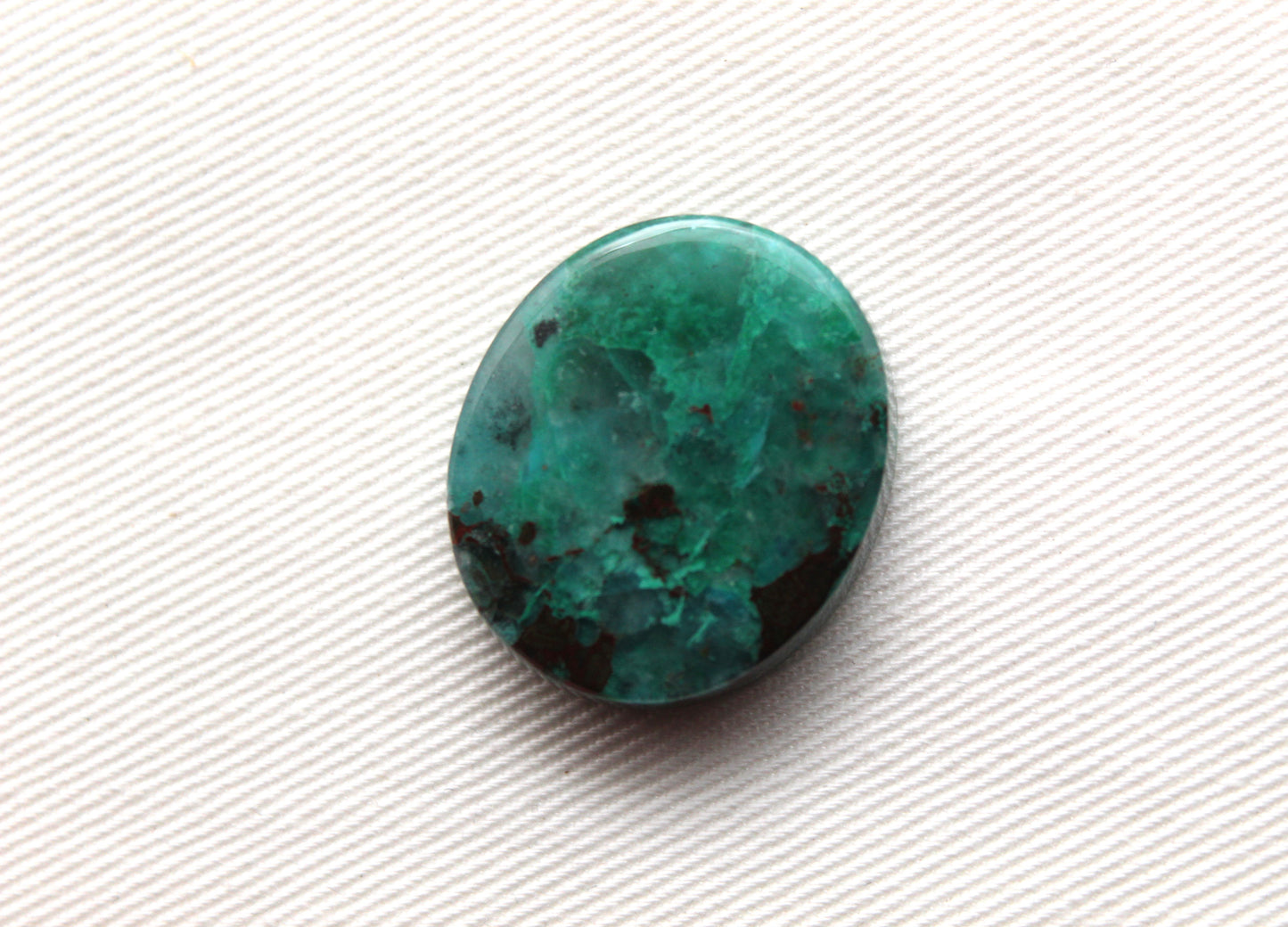 Chrysocolla Malachite Cabochon Blue Gemstone Oval Sierra Cobre