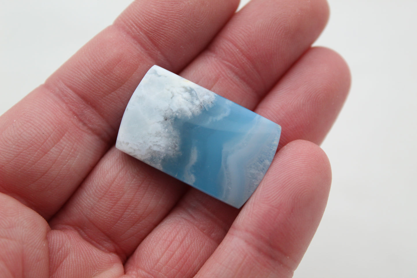 Indonesian Agate Plume DOUBLET Cabochon Gemstone