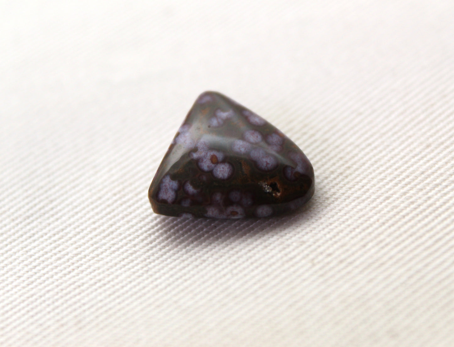 Small Arda Jasper Cabochon freeform cushion high dome