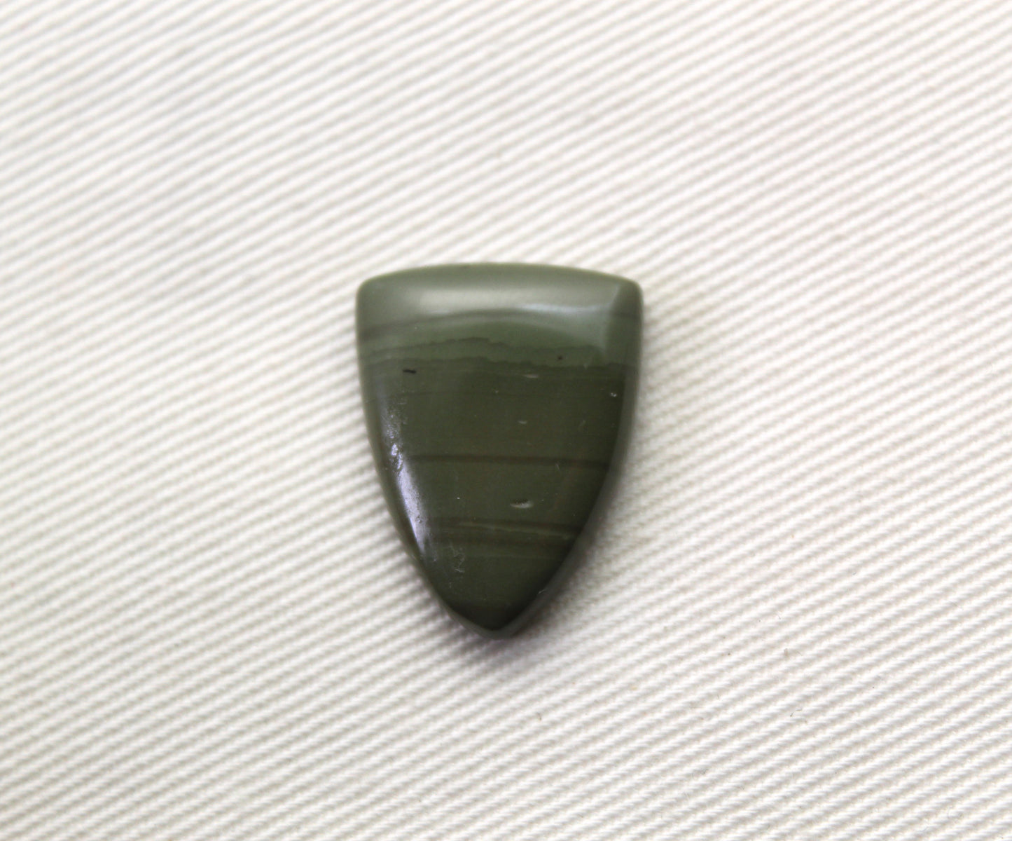 ONE Wild Horse Picture Jasper cabochons 15 x 20 MM Gemstone green - LAST ONE