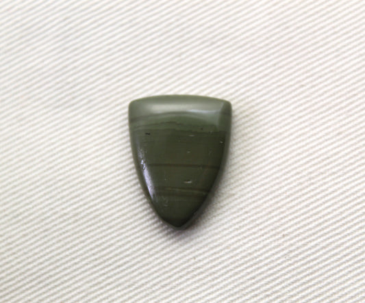 ONE Wild Horse Picture Jasper cabochons 15 x 20 MM Gemstone green - LAST ONE