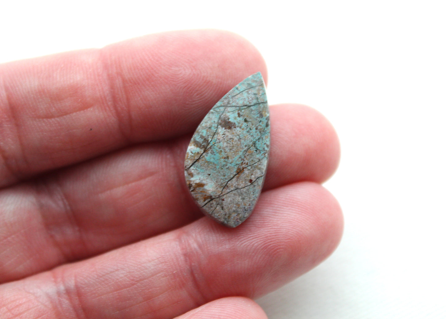 Small Neela Terra Jasper Cabochon Pair Gemstone pink