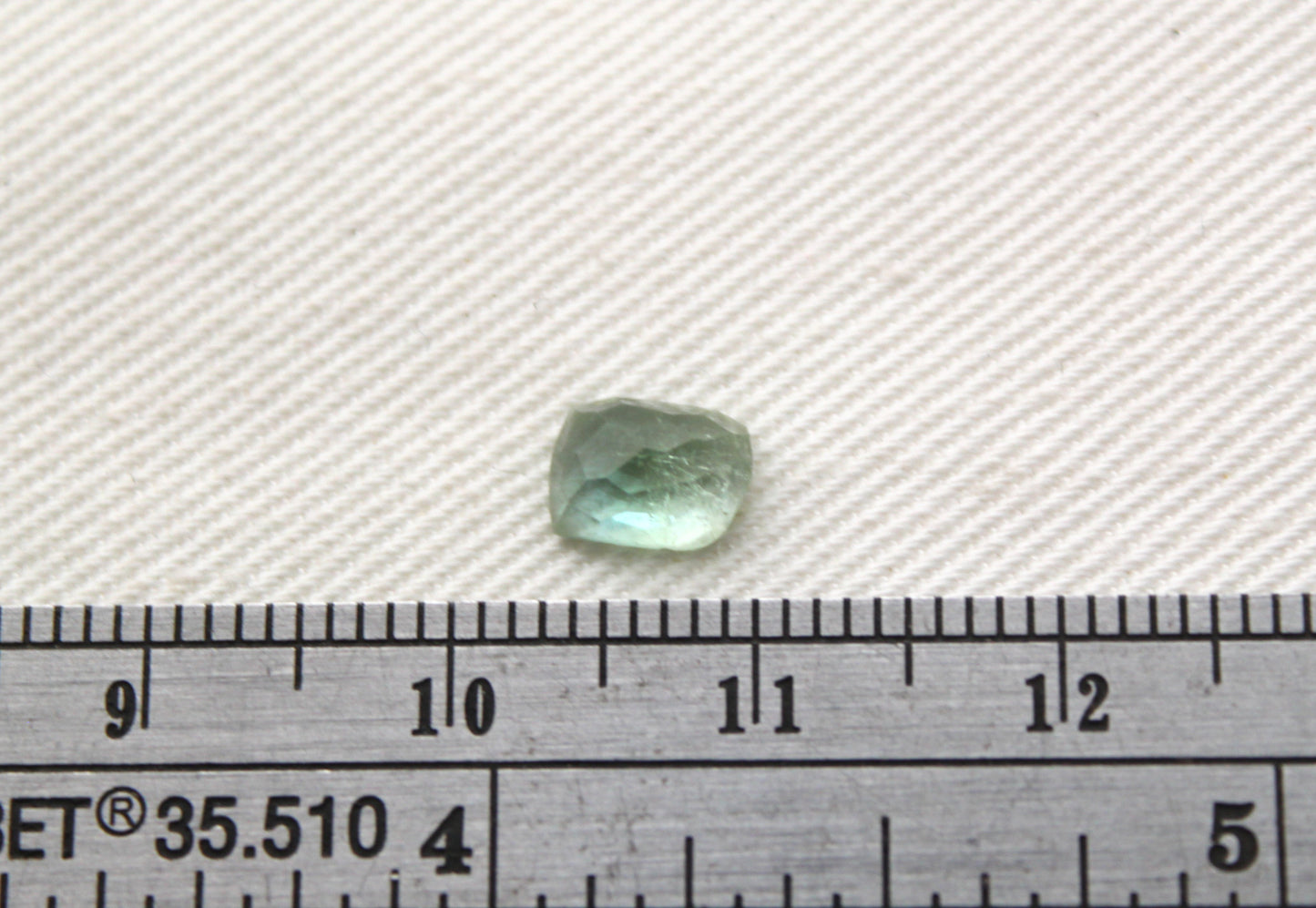Green Rosecut Tourmaline cabochon Gemstone natural