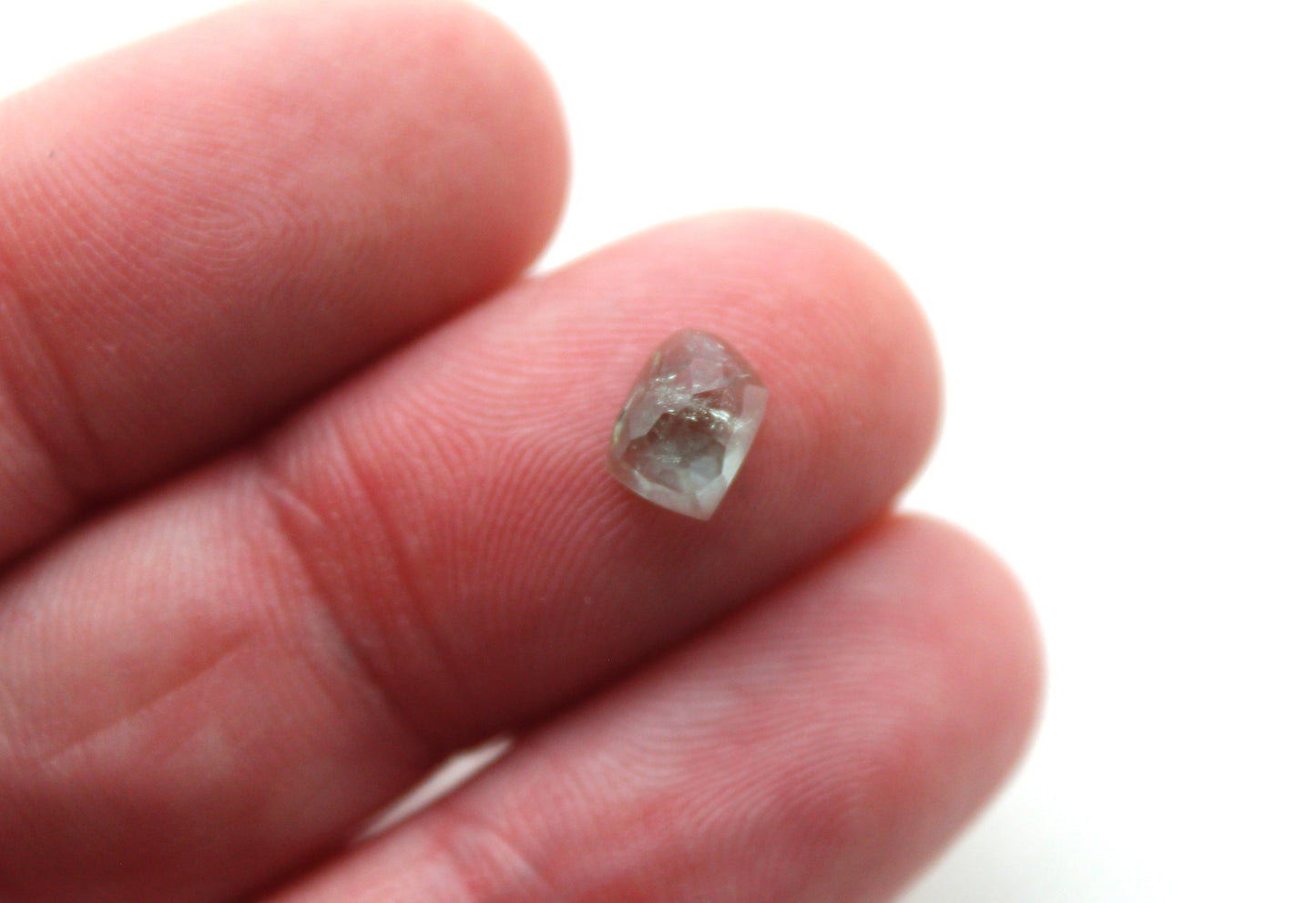 Green Rosecut Tourmaline cabochon Gemstone natural