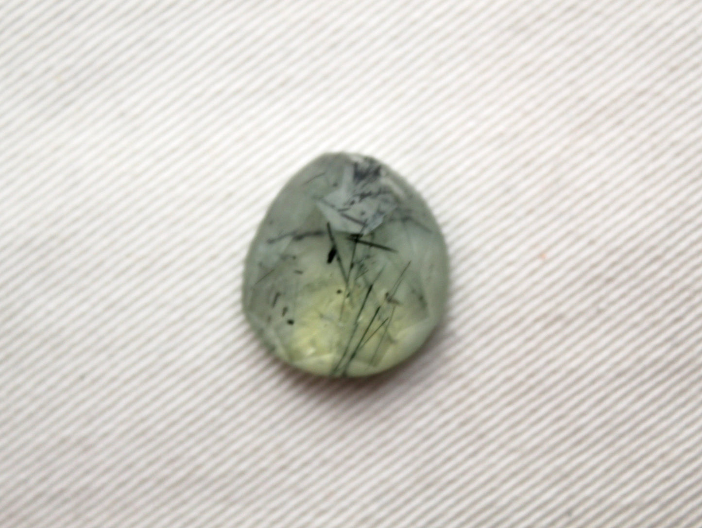 Prehnite rose cut Cabochon freeform Gemstone green
