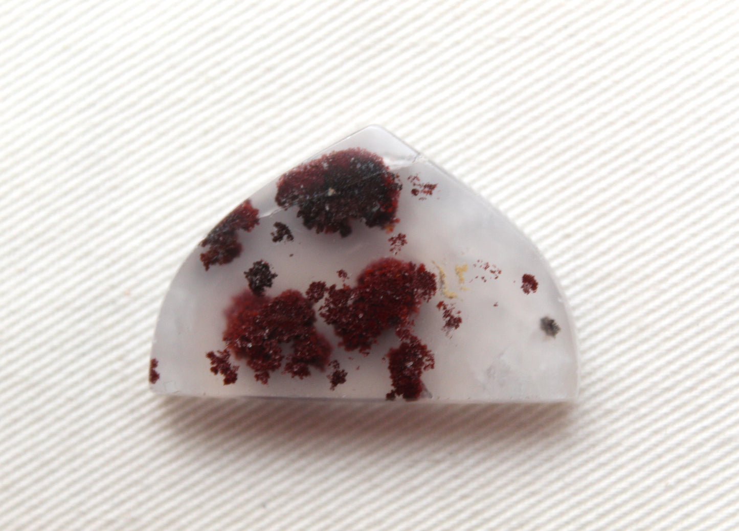 Red Moss Agate Freeform Cabochon Gemstone natural