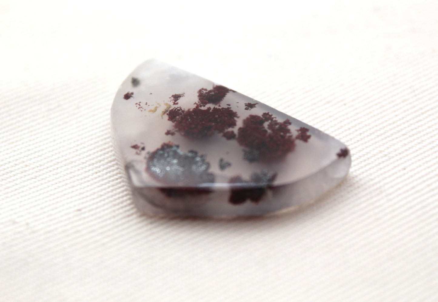Red Moss Agate Freeform Cabochon Gemstone natural