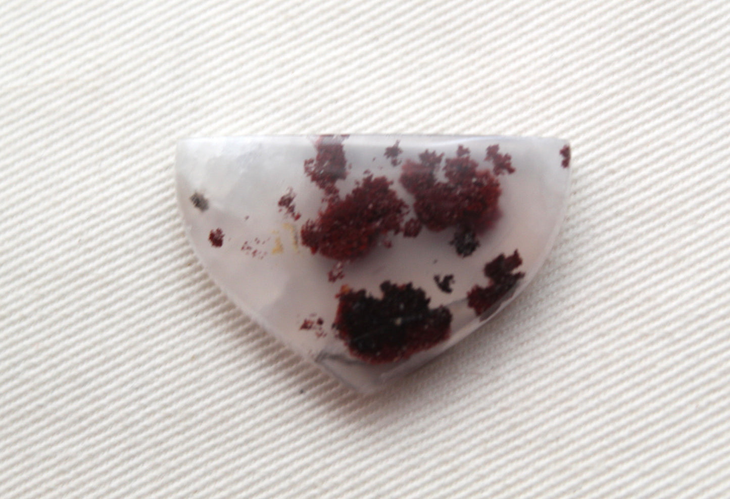 Red Moss Agate Freeform Cabochon Gemstone natural