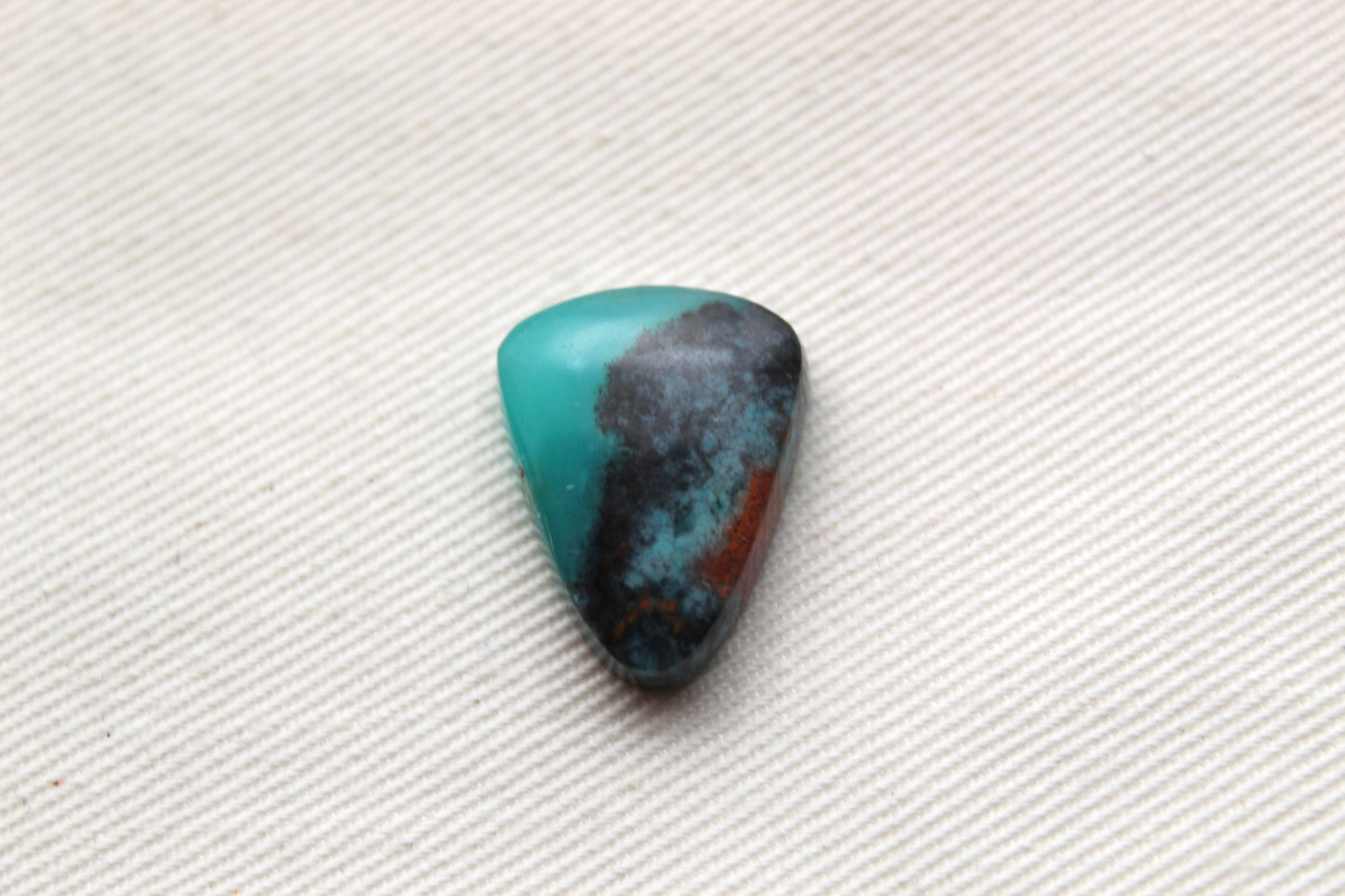Small Chrysocolla Cabochon Blue Gemstone