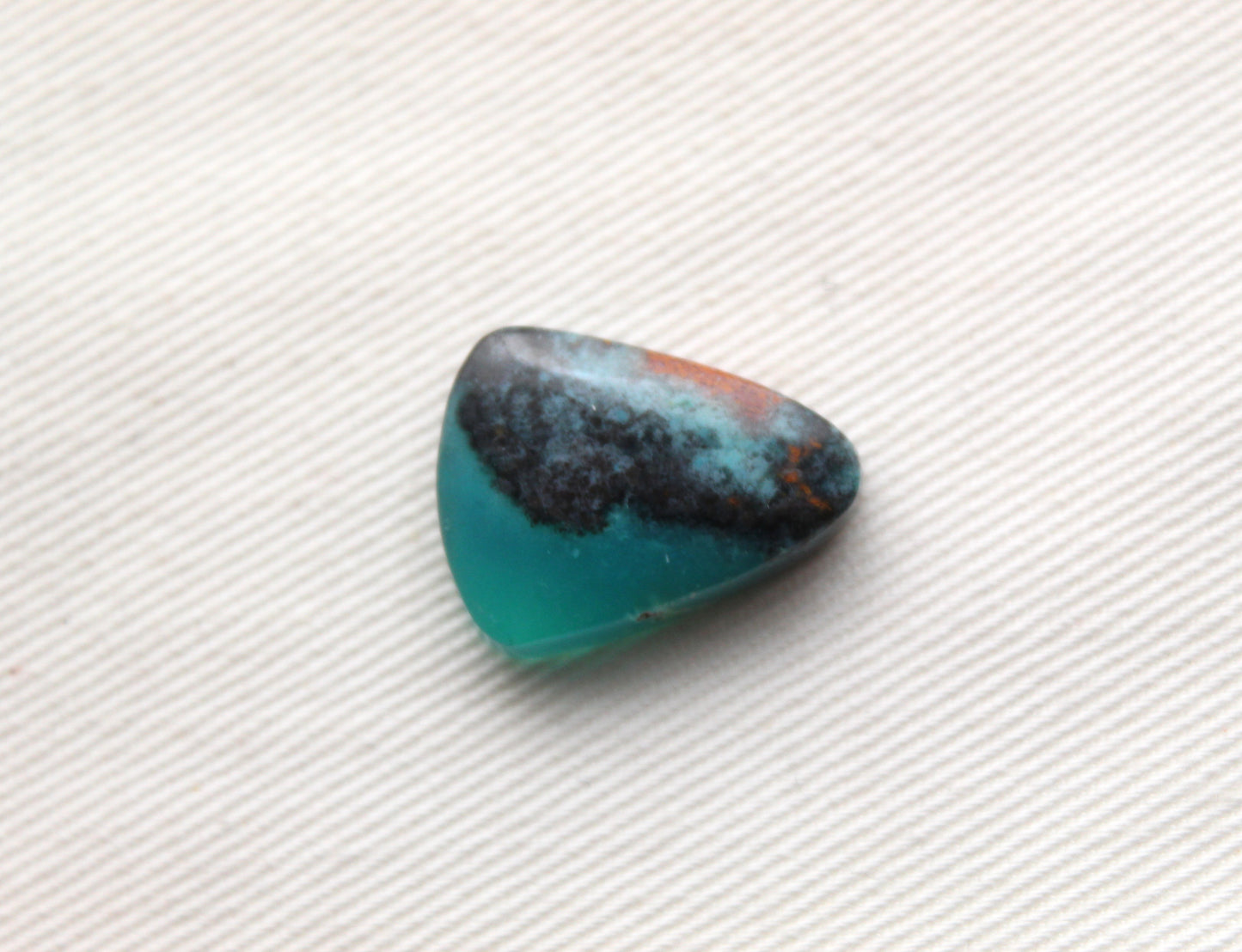 Small Chrysocolla Cabochon Blue Gemstone
