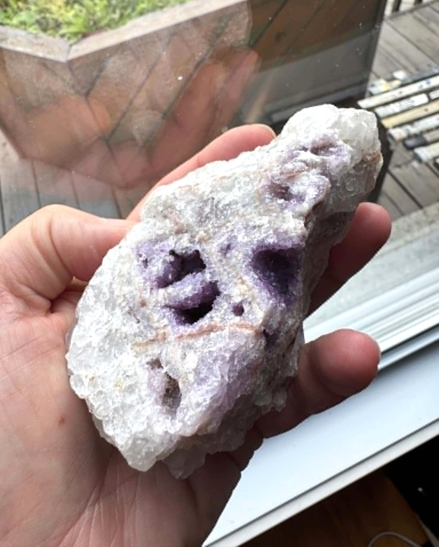Canadian Amethyst gemstone Specimen rough