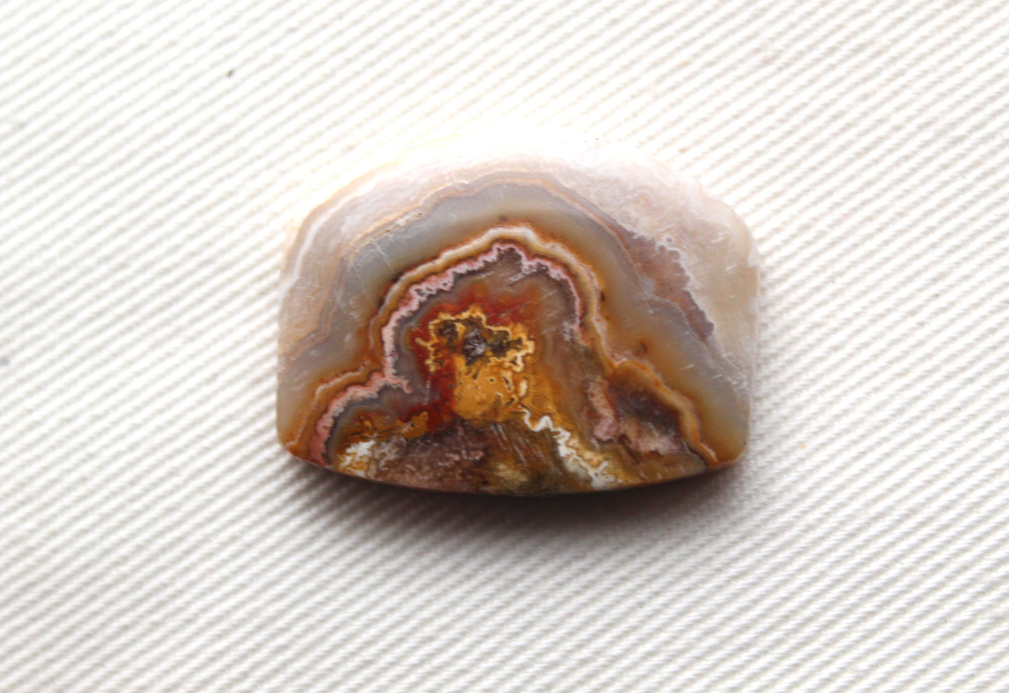 NICE Indonesian Lace Agate Cabochon Gemstone